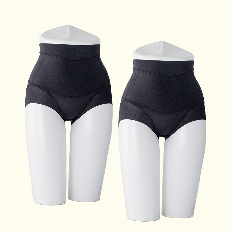 骨盤ダブルベルトINショーツ ショートタイプ 2枚セット