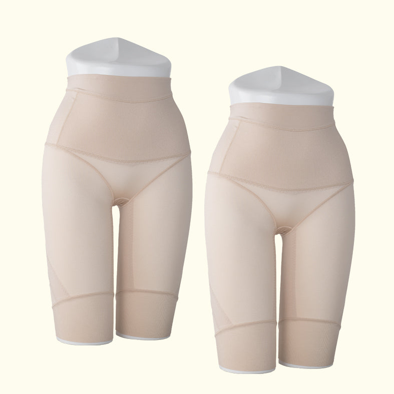 骨盤ダブルベルトINショーツ ロングタイプ 2枚セット