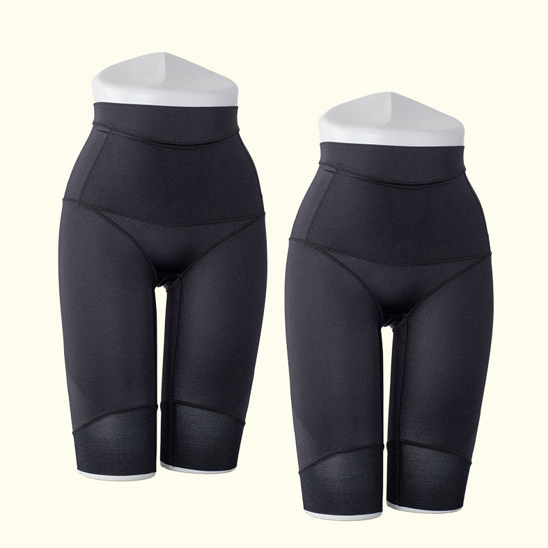 骨盤ダブルベルトINショーツ ロングタイプ 2枚セット