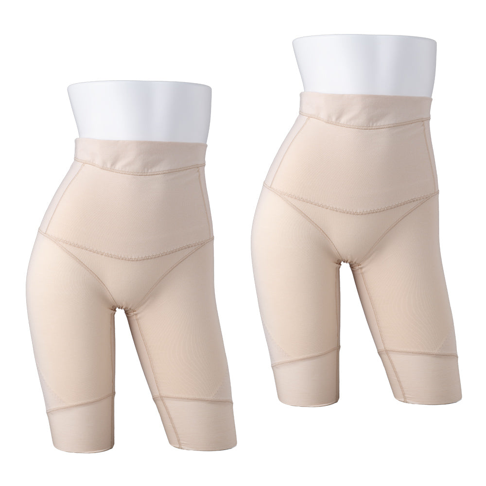 骨盤ベルトINショーツ コットンロングタイプ 2枚セット